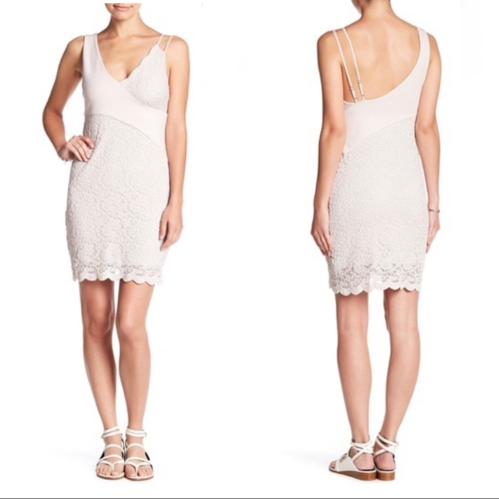 Free People Lace Mini Dress